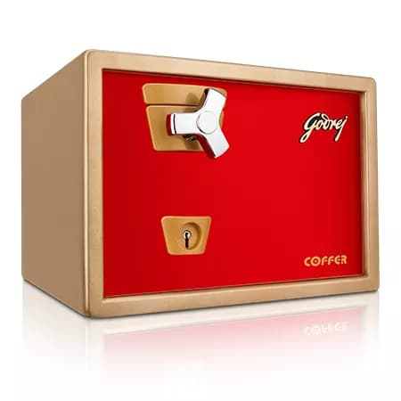 Godrej Premium Coffer V1 Red Home Locker